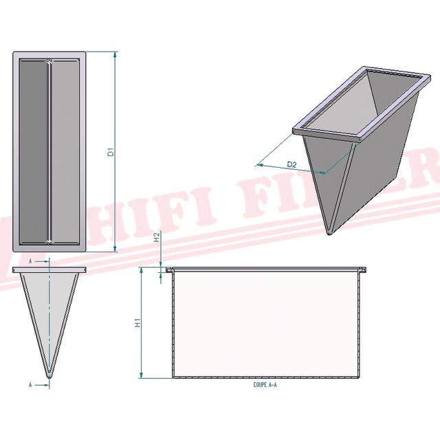 Filtre Habitacle SC 50021 Hifi Filter référence fournisseur HIFSC50021